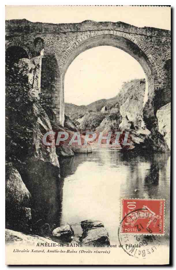CPA Amelie Les Bains Vieux Pont de Palalda