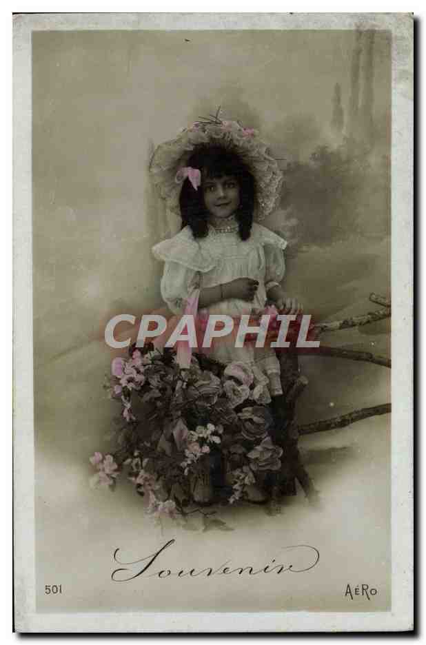 CPA Fantaisie Enfant Souvenir