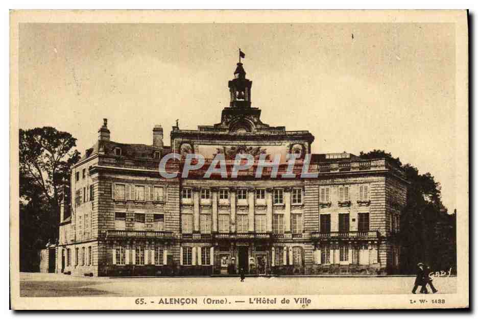 CPA Alencon L'Hotel de Ville
