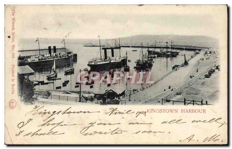 CPA Kingstown Harbour Bateaux