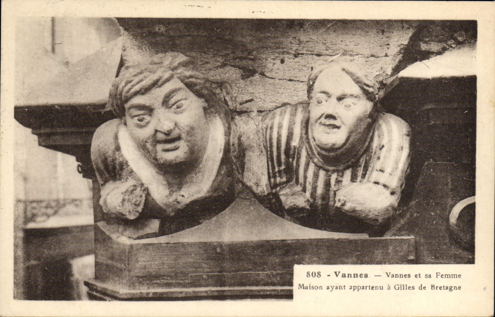Vannes et sa Femme — Maison ayant appartenu à Gilles de Bretagne — N° 808
