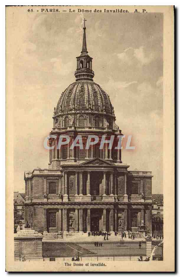 CPA Paris Le Dome des Invalides