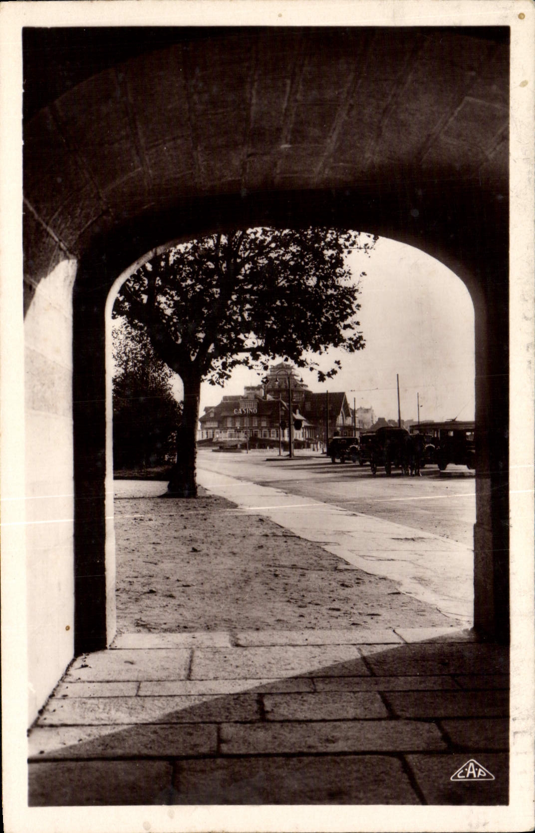 Das Casino von der Porte St-Vincent gesehen — Saint-Malo — Verlag Real-Photo, Nr. 54