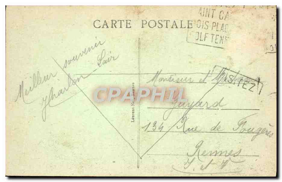 Côte d'Emerande — Vue de la Pointe de La Garde — Saint-Cast, n° 3546 — Achterkant