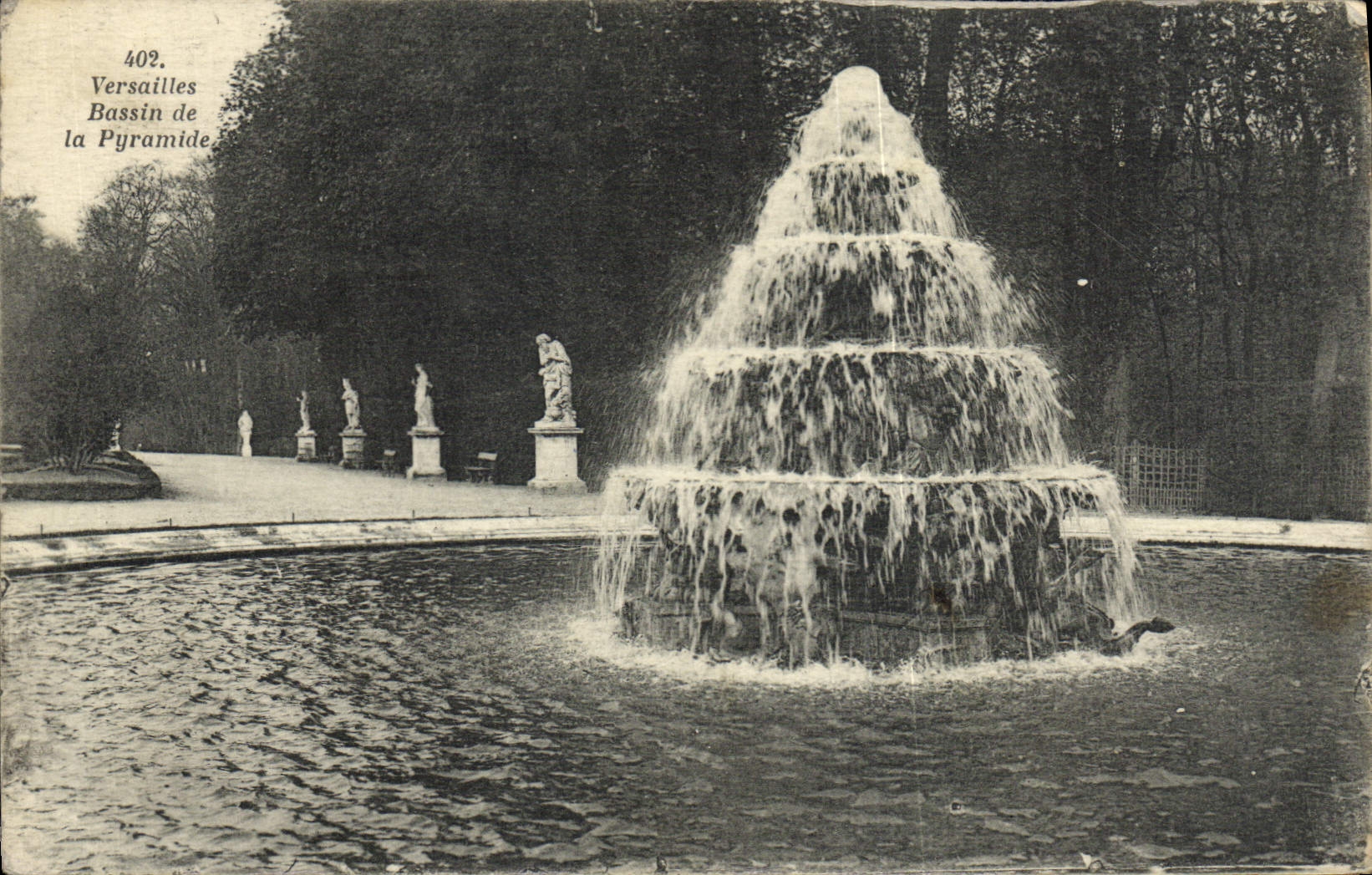 CPA Versailles Bassin de la Pyramide