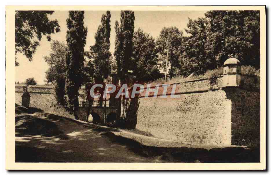 CPA Mont Louis La Porte de France et les Fortifications 