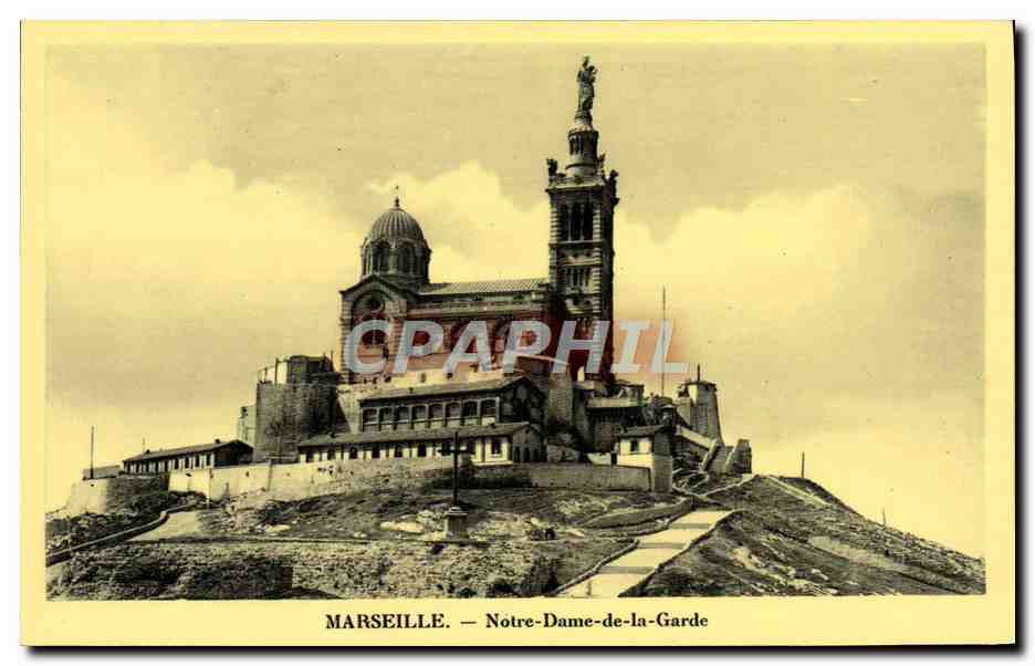 CPA Marseille Notre Dame de la Garde 