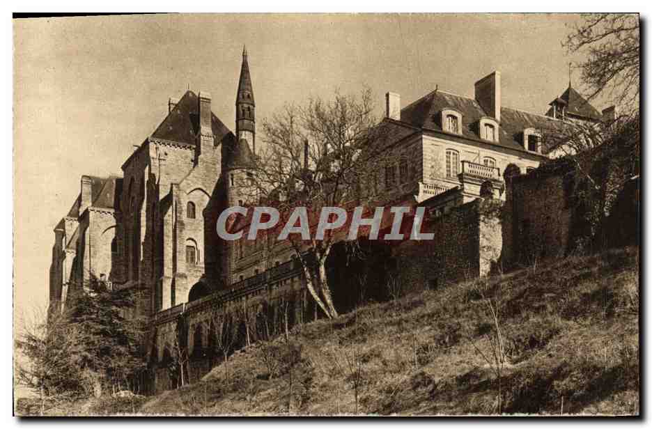 CPA Abbaye de Solesmes Le prieure et les batimens neufs