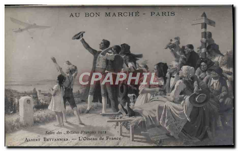 CPA Albert Bettannier L'Oiseau De France Au Bon Marche Paris