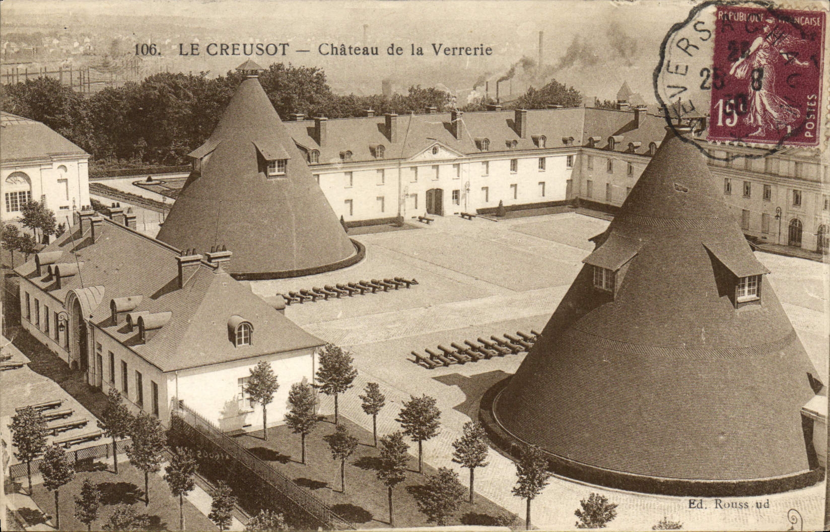 Le Creusot — Château de la Verrerie — Ed. Roussud