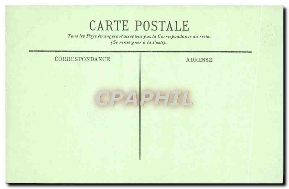 CPA Paris Le Grand Palais — Rückseite