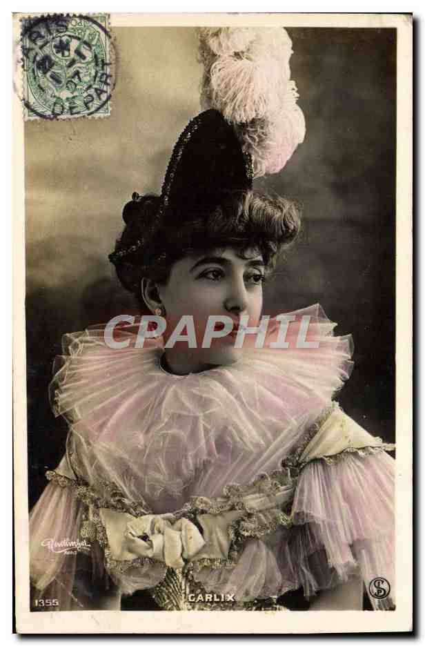 Carlix — Portrait in stage costume — Florentin, series 1355