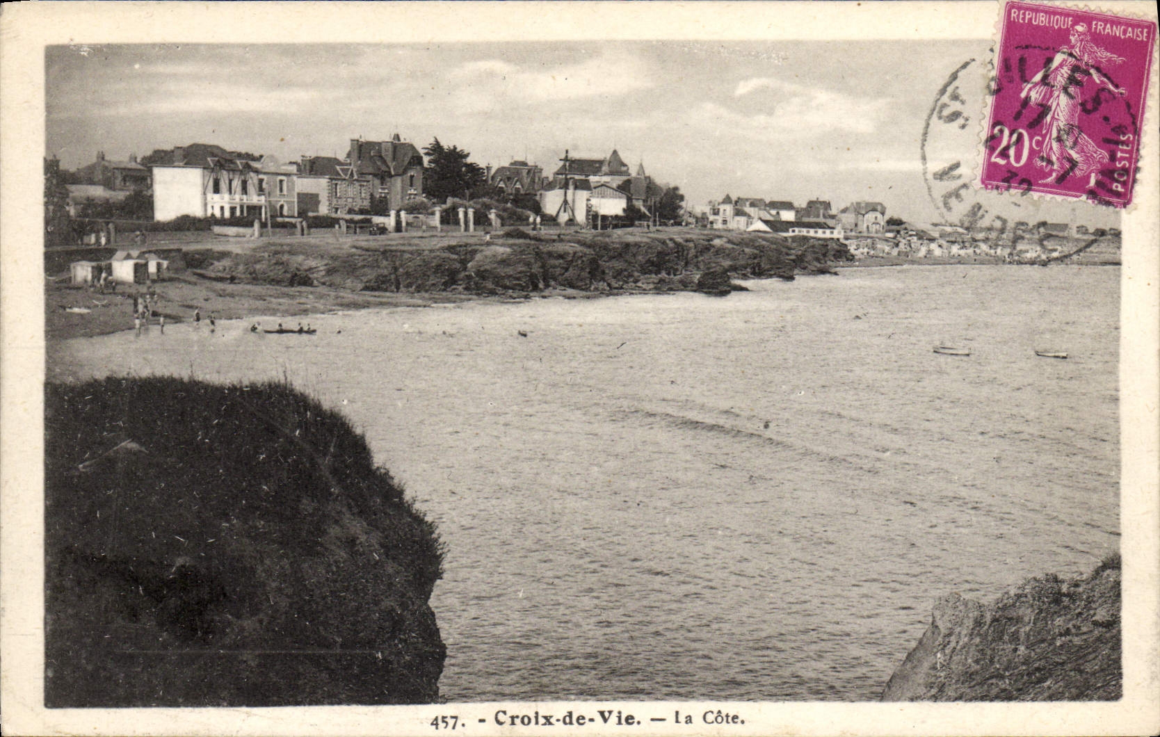 Croix-de-Vie — La Côte — 457 — Phototype Jehly-Poujou
