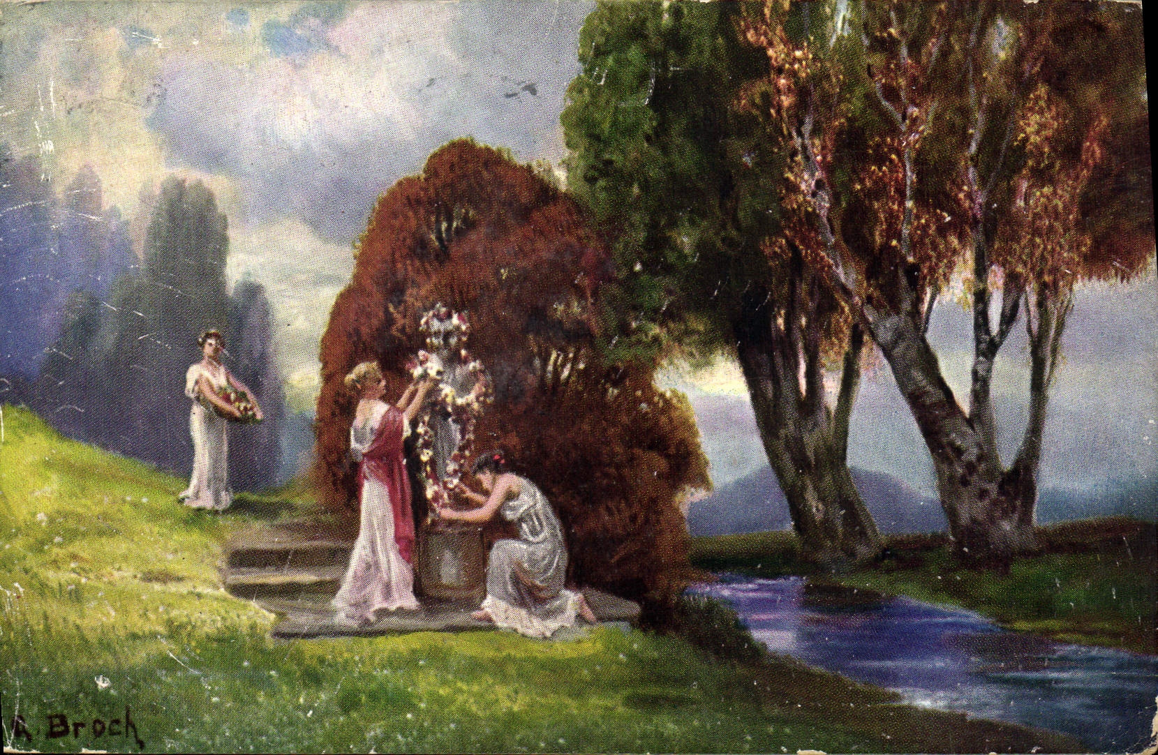 CPA Fantaisie Femmes