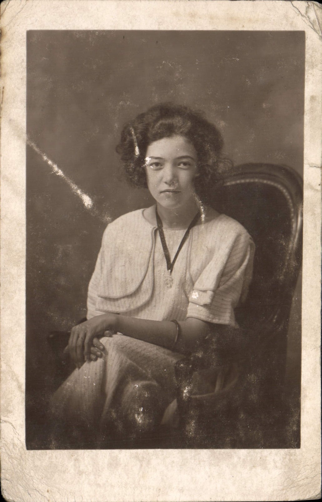CARTE PHOTO Femme
