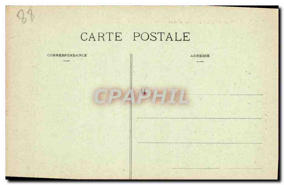 CPA Mirecourt Les Halles — Rückseite