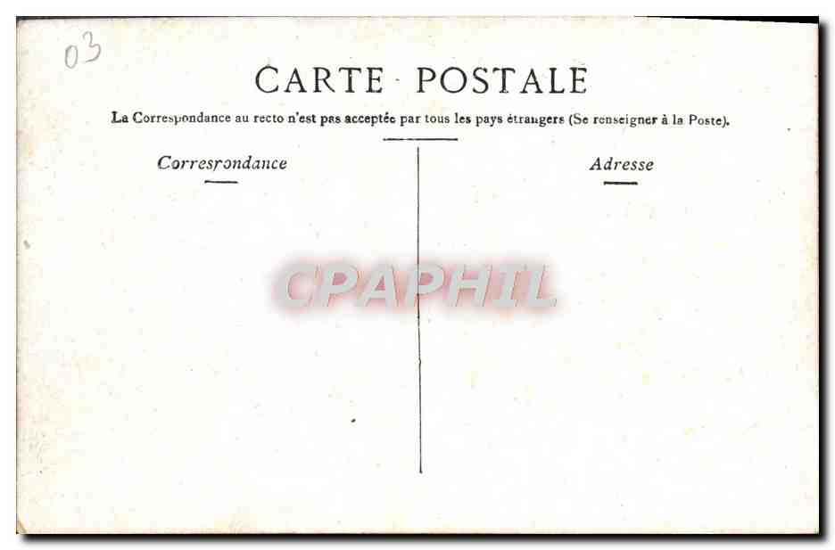 CPA Vichy Parc Et Source Lardy — Verso