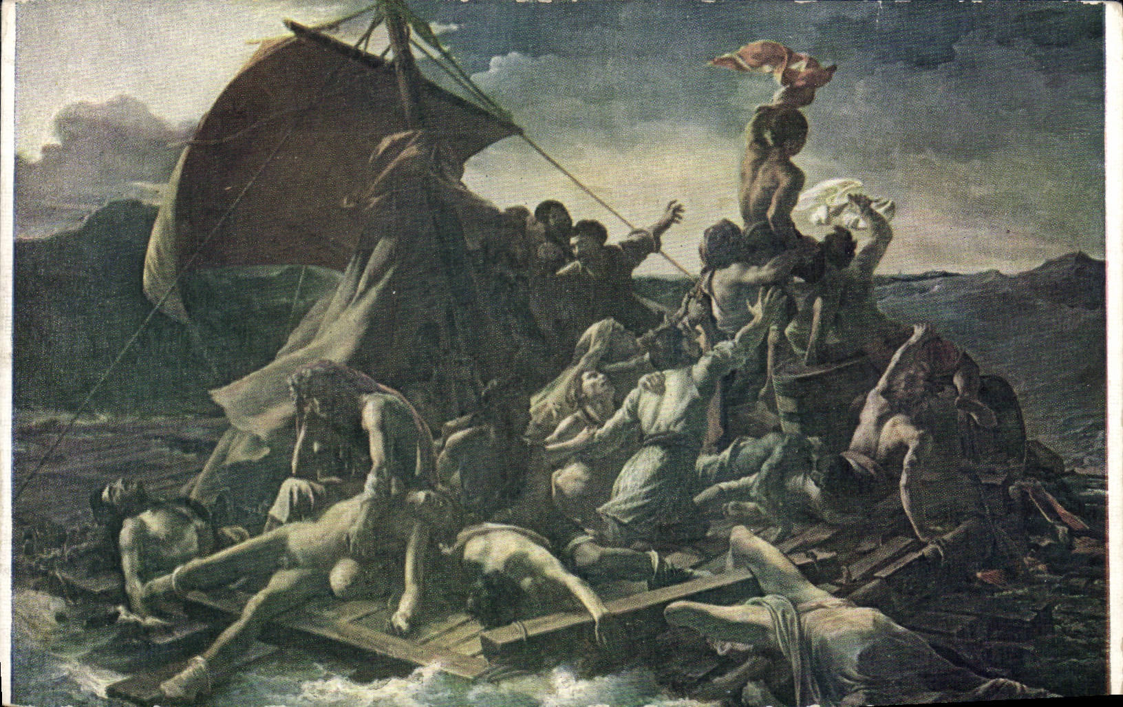 CPA Gericault Le radeeau de la Meduse