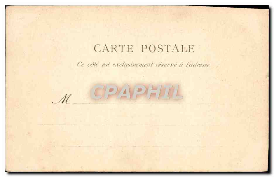 CPA Fantaisie Femme Enfants La fillette — Verso