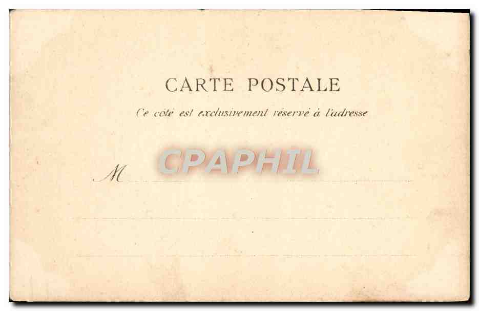 CPA Fantaisie Femme La jeune fille Ange — Verso