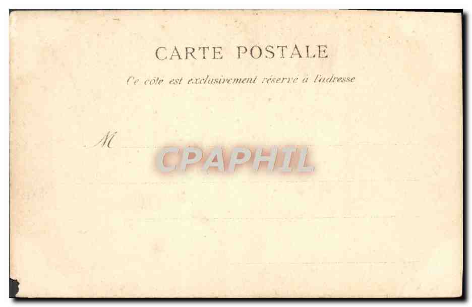 CPA Fantaisie Femme La jeune mere — Verso
