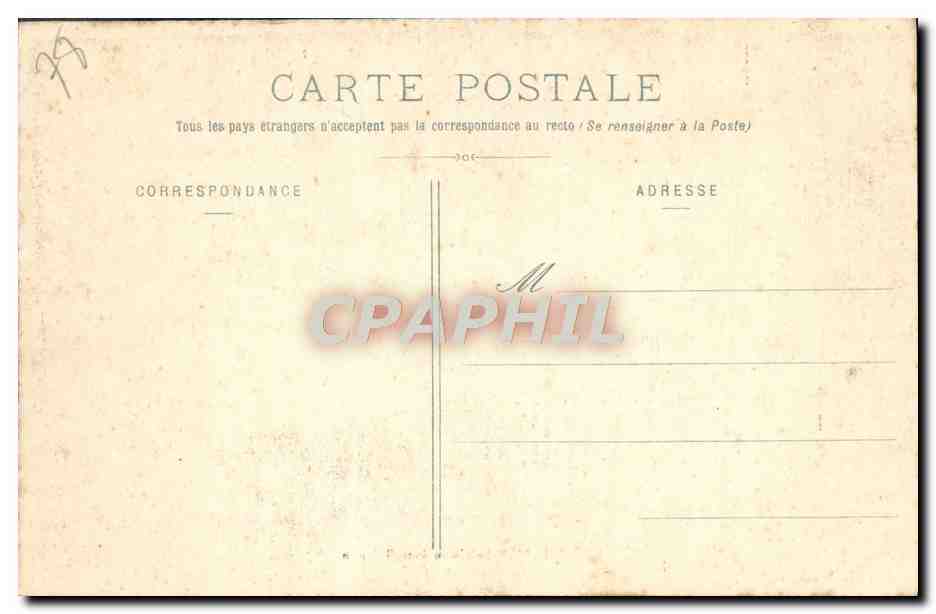 CPA Versailles Palais Du Petit Trianon — Verso