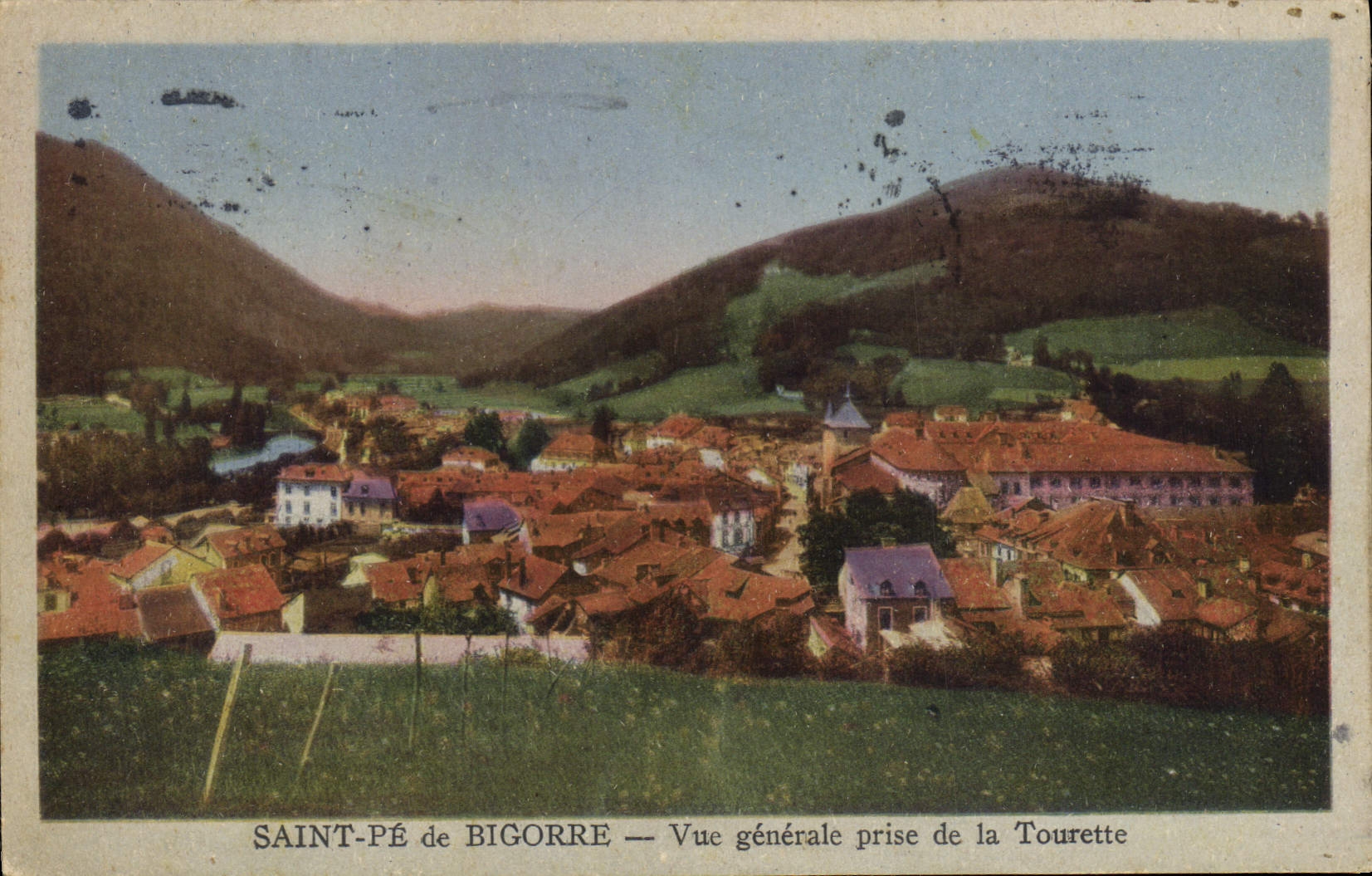 Saint-Pé de Bigorre — Vue générale prise de la Tourette