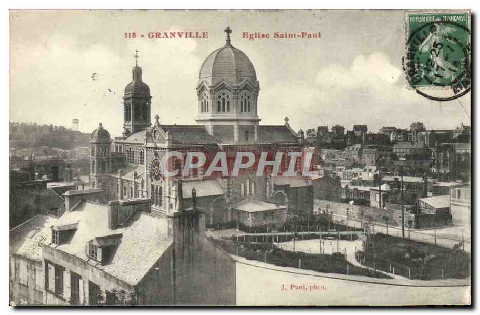 Granville — Église Saint-Paul — J. Puel, phot.
