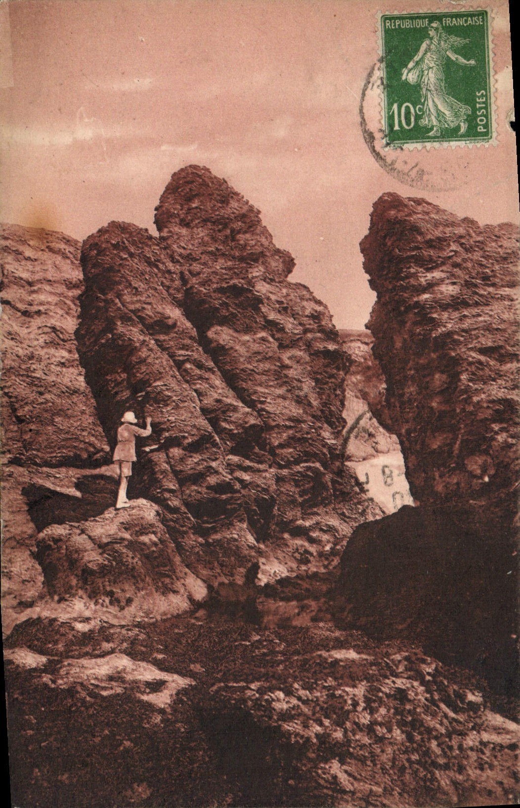 Les Rochers de Sion — Saint-Gilles-Croix-de-Vie — éditeur R. Bergévin, La Rochelle