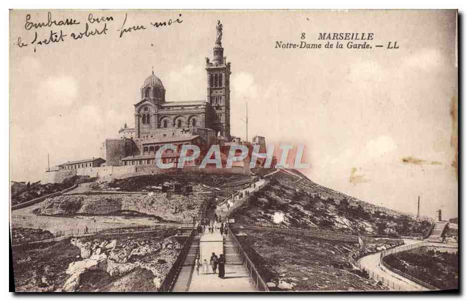 CPA Marseille Notre Dame De La Garde