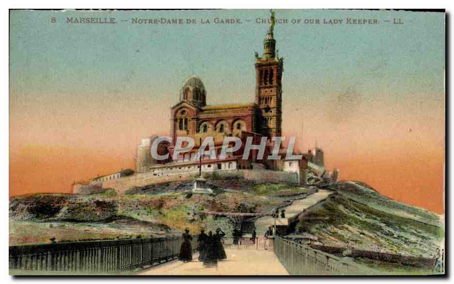 CPA Marseille Notre Dame De La Garde