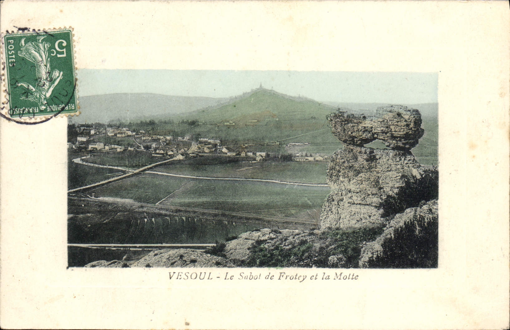 CPA Vesoul Le Sabot de Frotey et la Motte