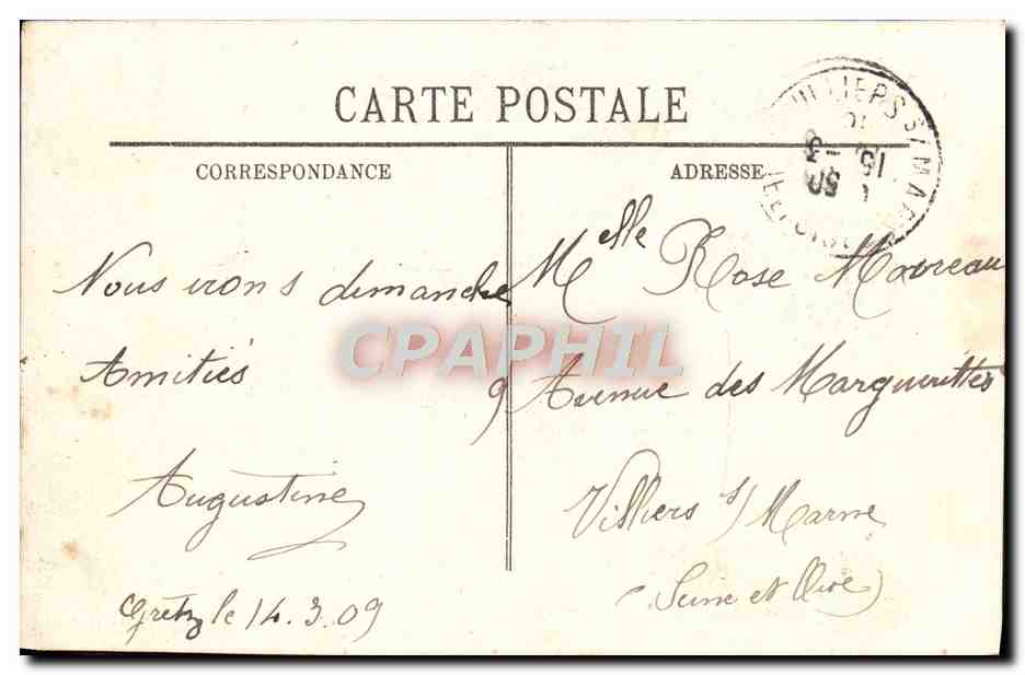 Villefranche-sur-Mer — La Ville et la Rade — L.L. éditeur — Verso