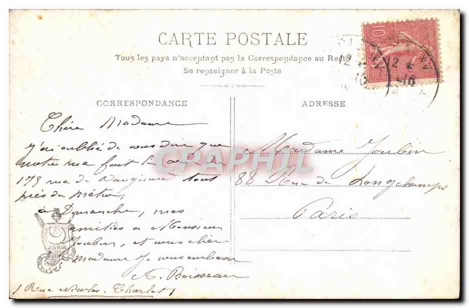 CPA Fantaisie Enfants Anges Ange Je Sais Tout — Rückseite