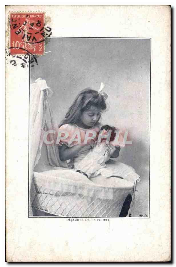 CPA Fantaisie Enfant Poupee