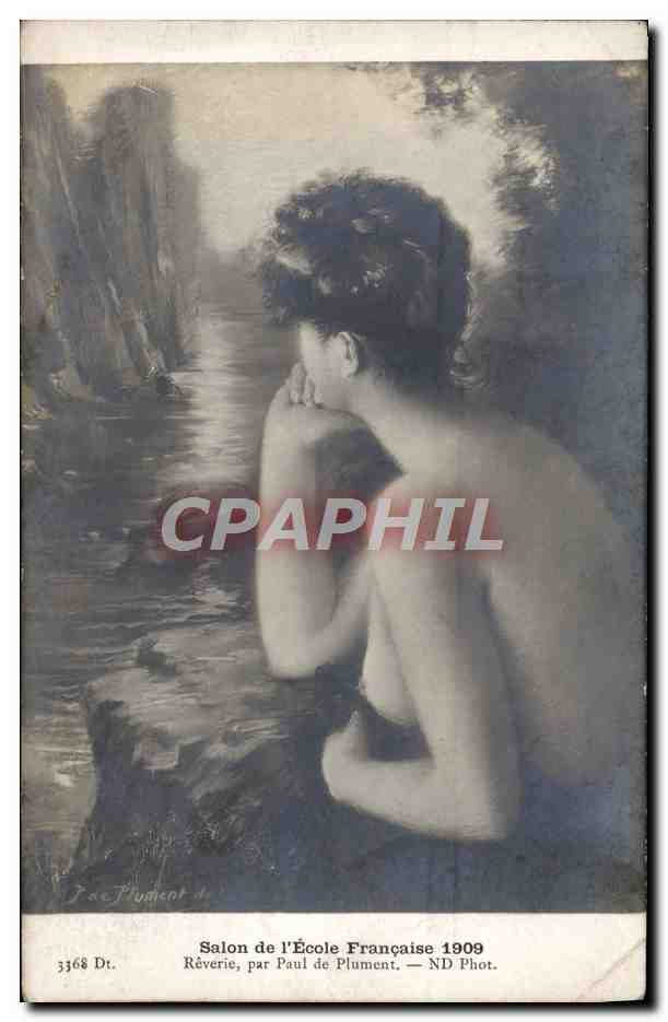 CPA Salon de l'Ecole Francaise 1909 Reverie Paul de Plument