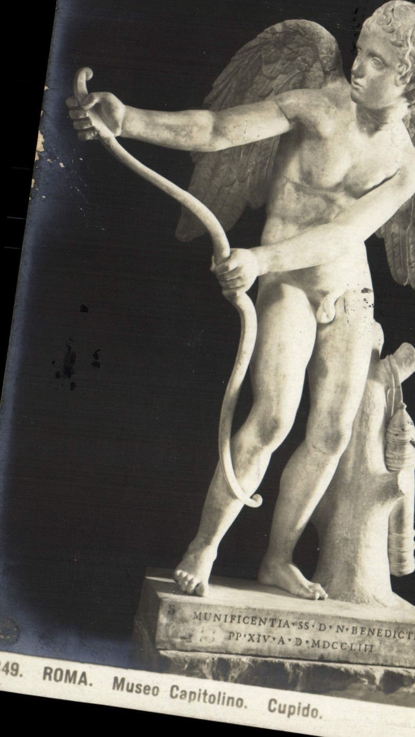 CPA Roma Museo Capitolino Cupido 