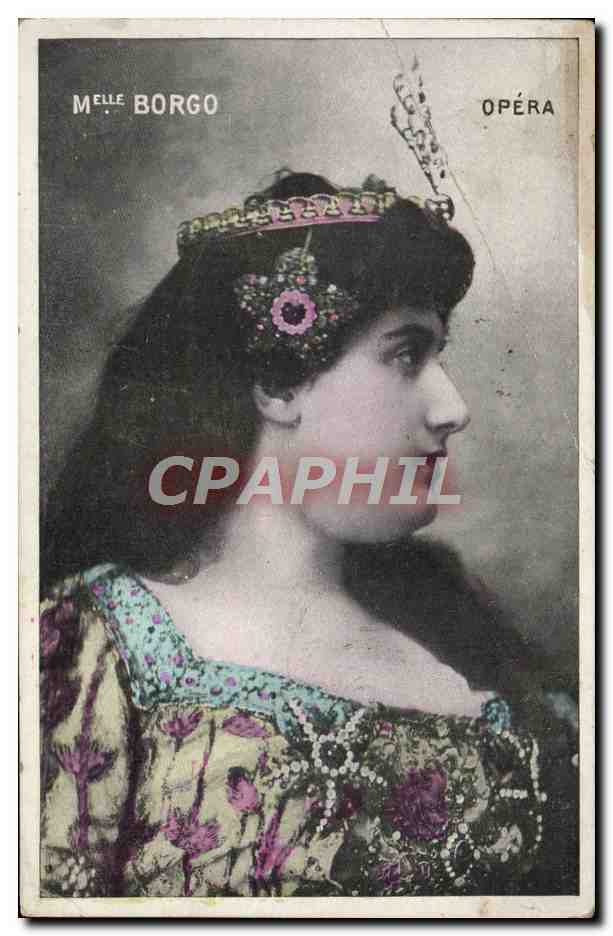 CPA Fantaisie Melle Borgo