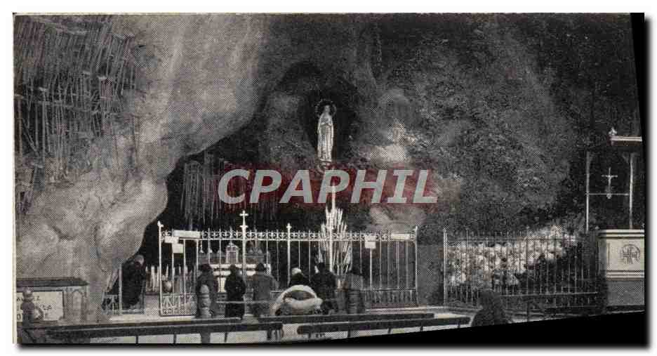 CPA Lourdes La Grotte 
