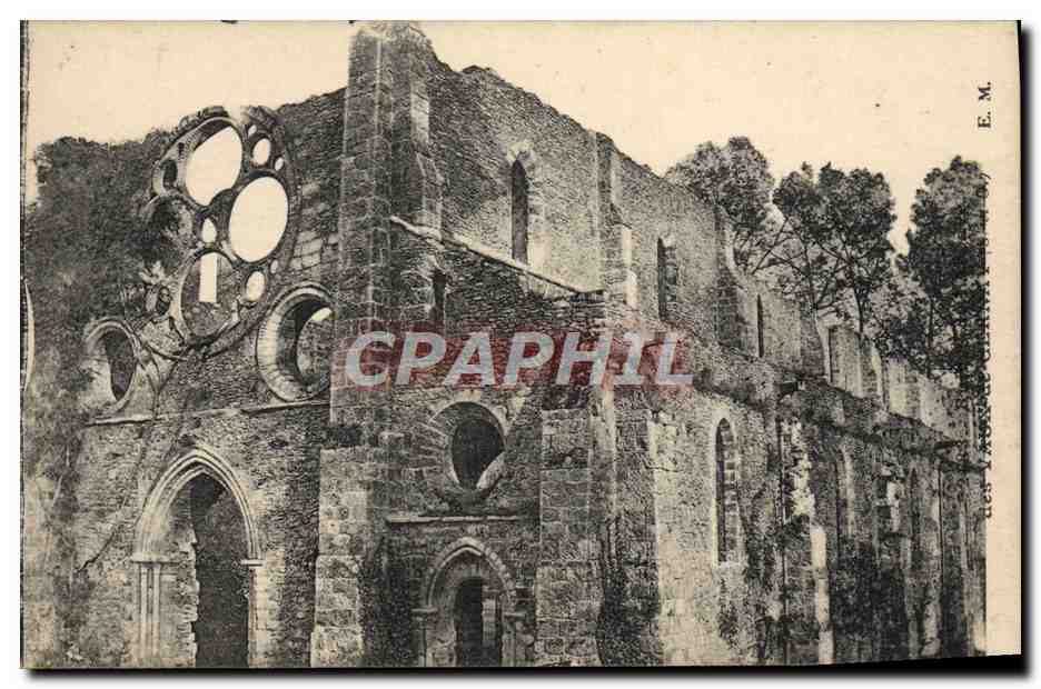 Ruines de l'abbaye de Sainte-Marie — Éditeur E.M. — N° 14