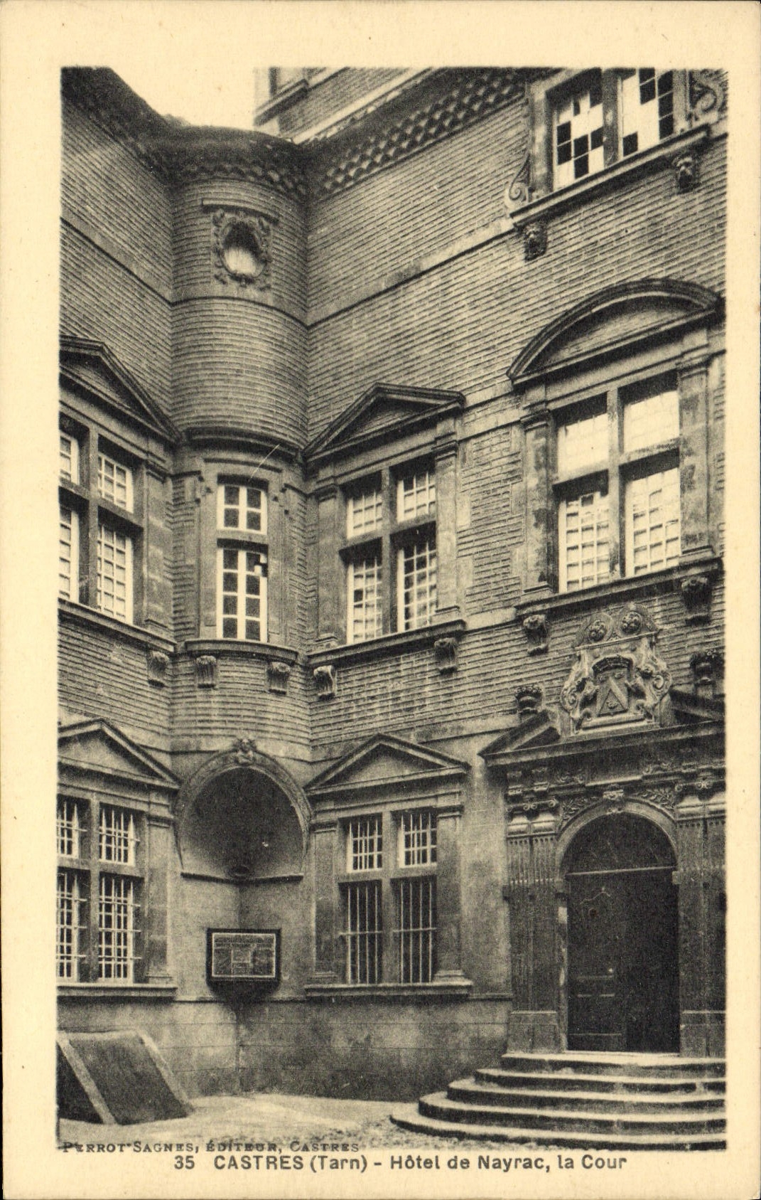 CPA Castres Hotel de Nayrac la Cour 