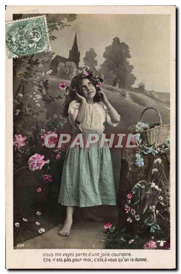 CPA Fantaisie Enfant