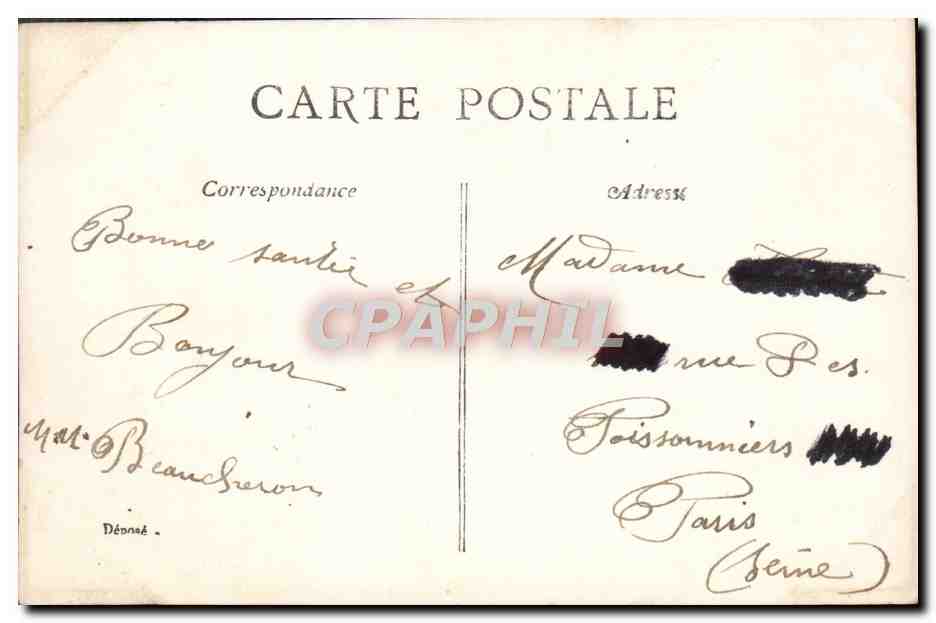 Amour à Vendre — Sujet : femme tenant un bébé — éditeur non visible — Rückseite