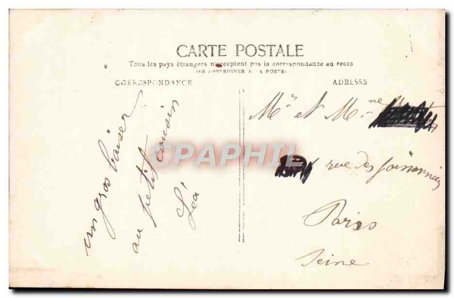 Naissance d'un bébé — Mère et enfant — Éditeur H. Mannes, n° 3216 — Verso
