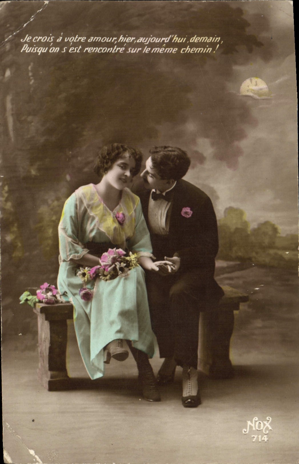 CPA Fantaisie Femme