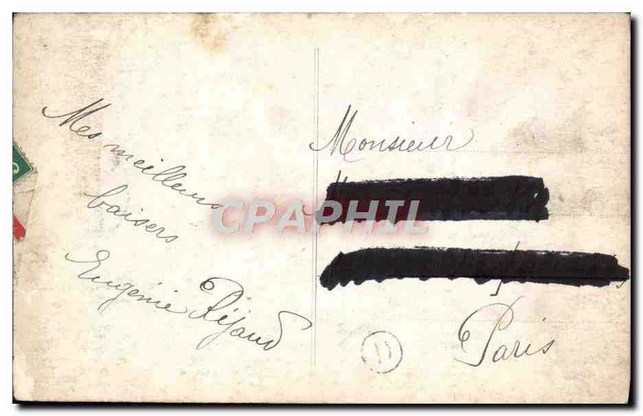 CPA Fantaisie Enfant — Rückseite