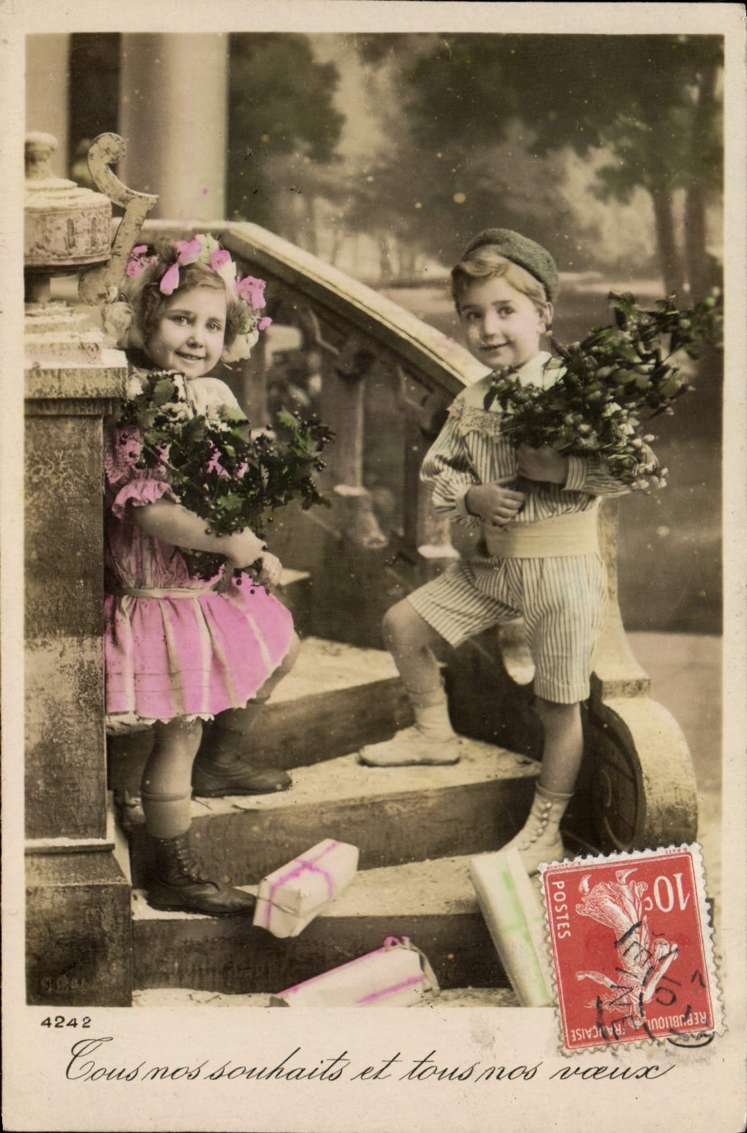 CPA Fantaisie Enfants