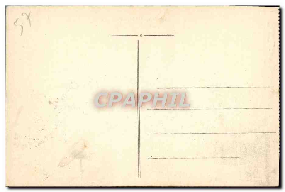 Metz - Panorama — F. Concard, Metz, n° 105 — Verso