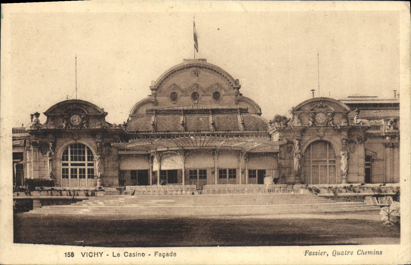 CPA Vichy Le Casino Facade 