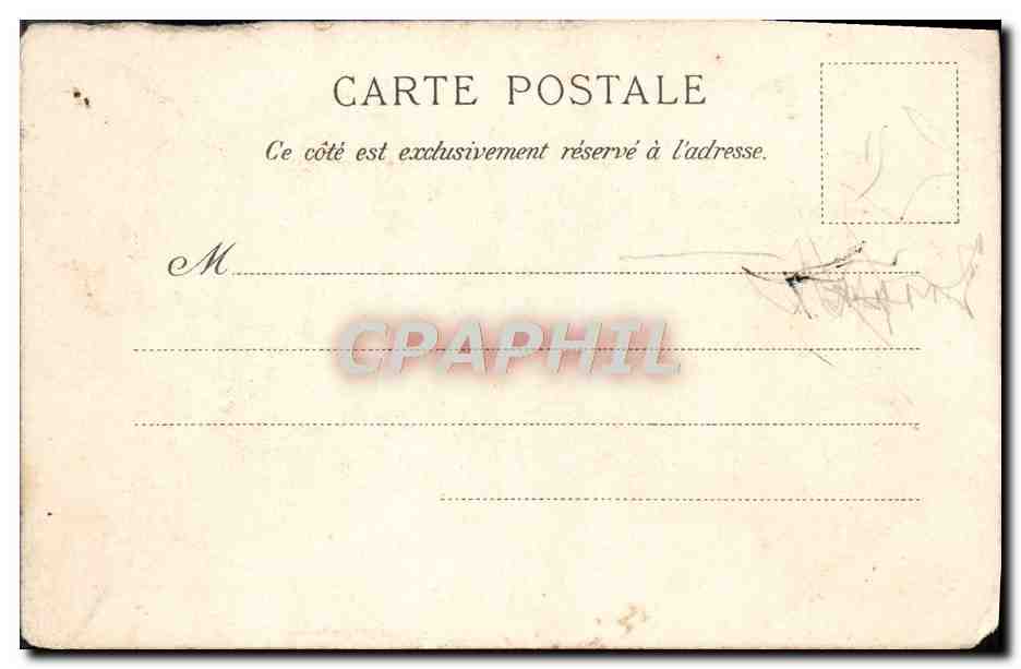 CPA Fantaisie 1er avril  — Rückseite